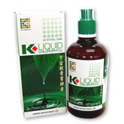 K liquid chlorophyll